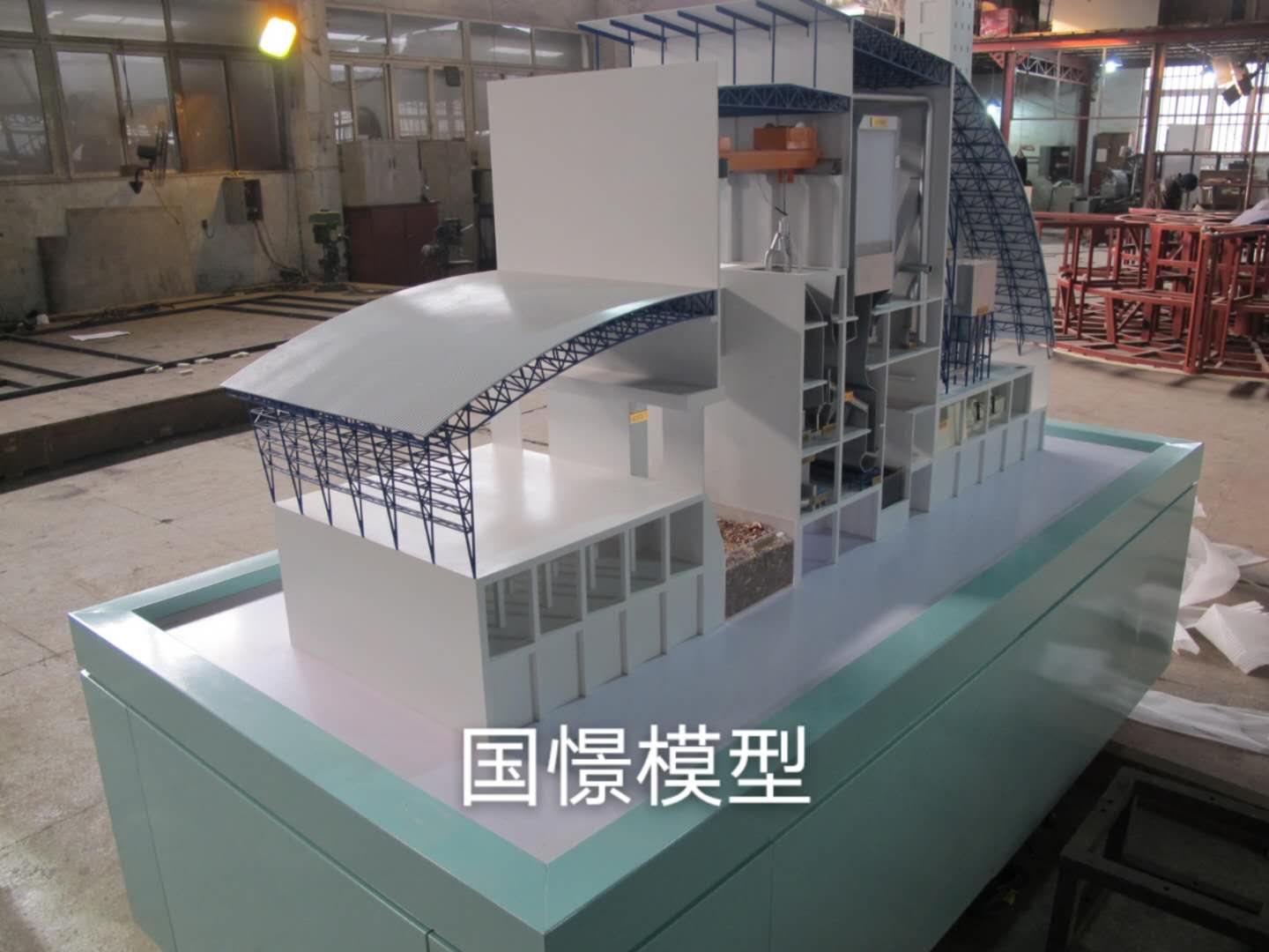 冠县工业模型