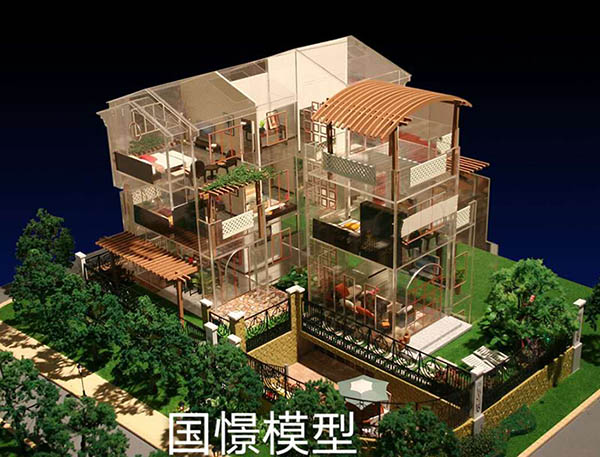 冠县建筑模型