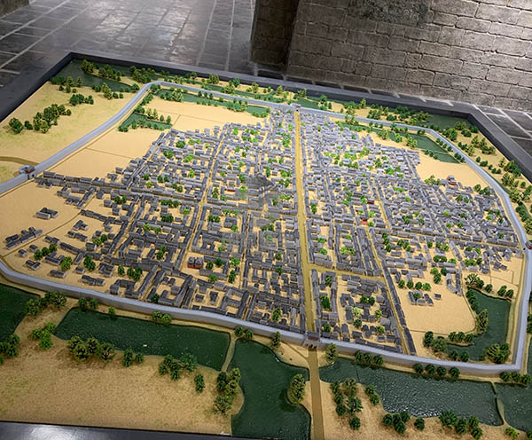 冠县建筑模型